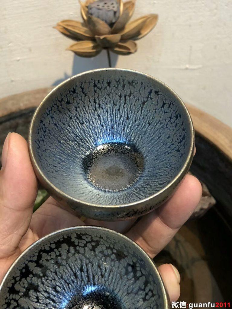 李盞工坊 李遠(yuǎn)興老師 一口杯子 蛋杯 傳統(tǒng)銀毫 油滴