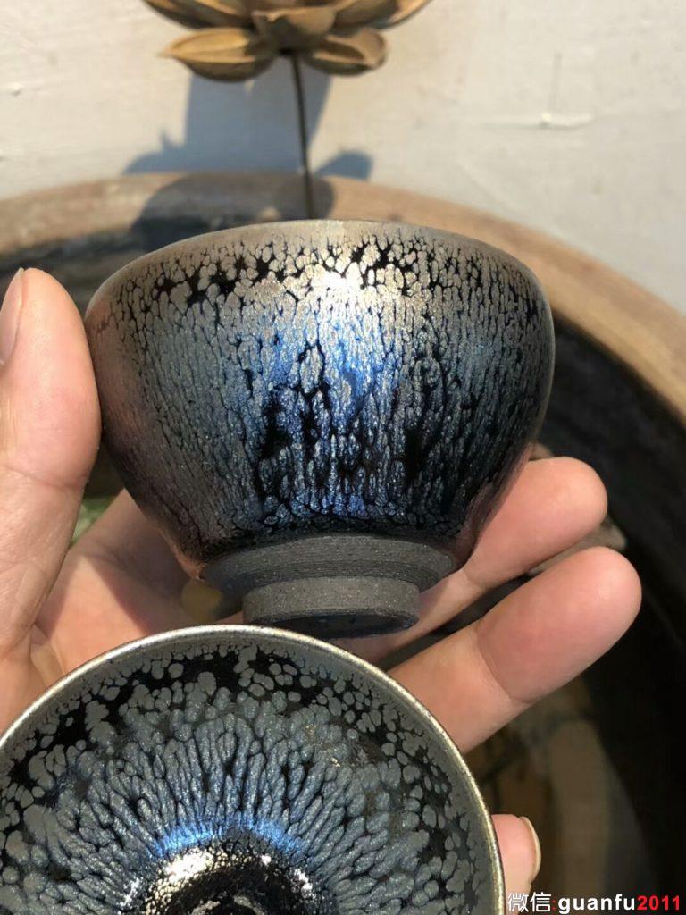 李盞工坊 李遠(yuǎn)興老師 一口杯子 蛋杯 傳統(tǒng)銀毫 油滴