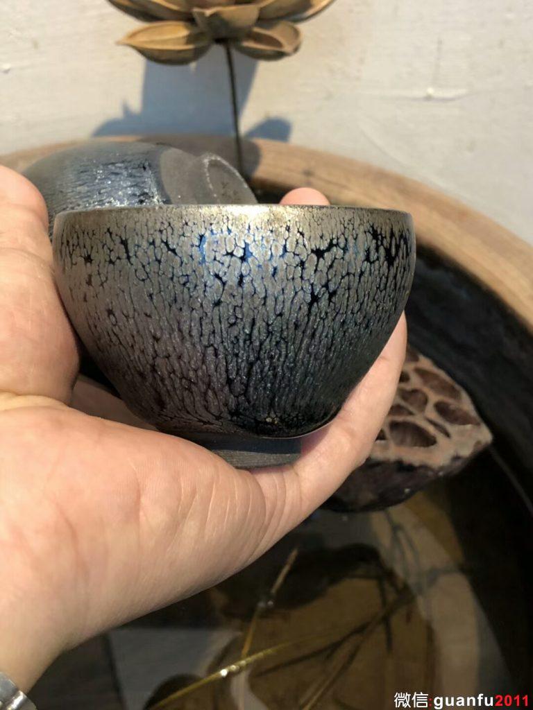 李盞工坊 李遠(yuǎn)興老師 一口杯子 蛋杯 傳統(tǒng)銀毫 油滴