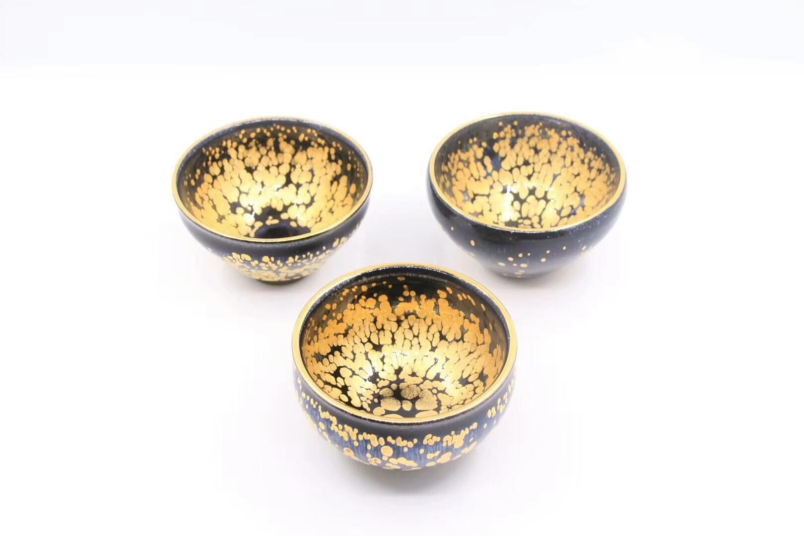 李盞造器 —— 始終如一  李昌海老師  金油滴 純金打造