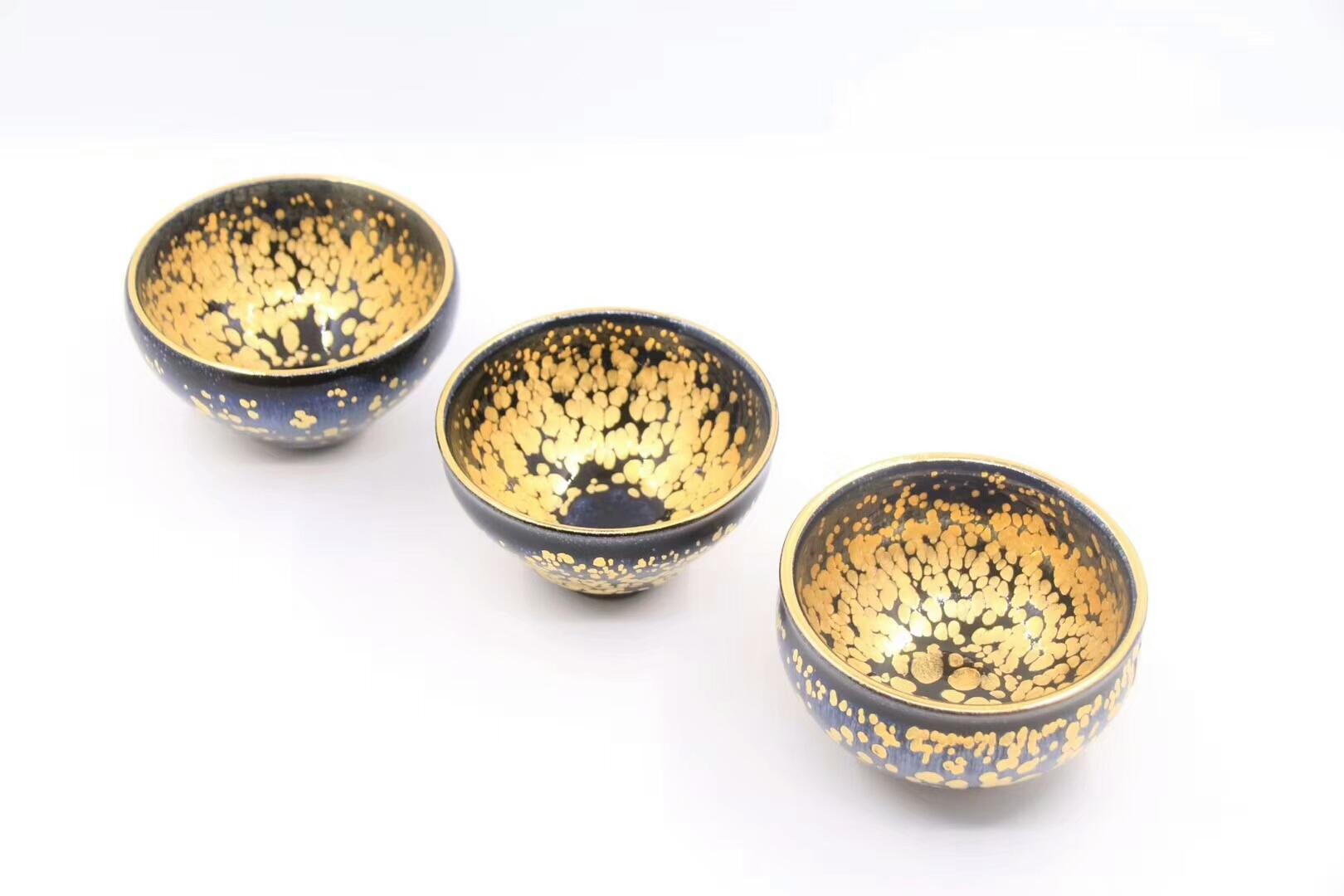 李盞造器 —— 始終如一  李昌海老師  金油滴 純金打造