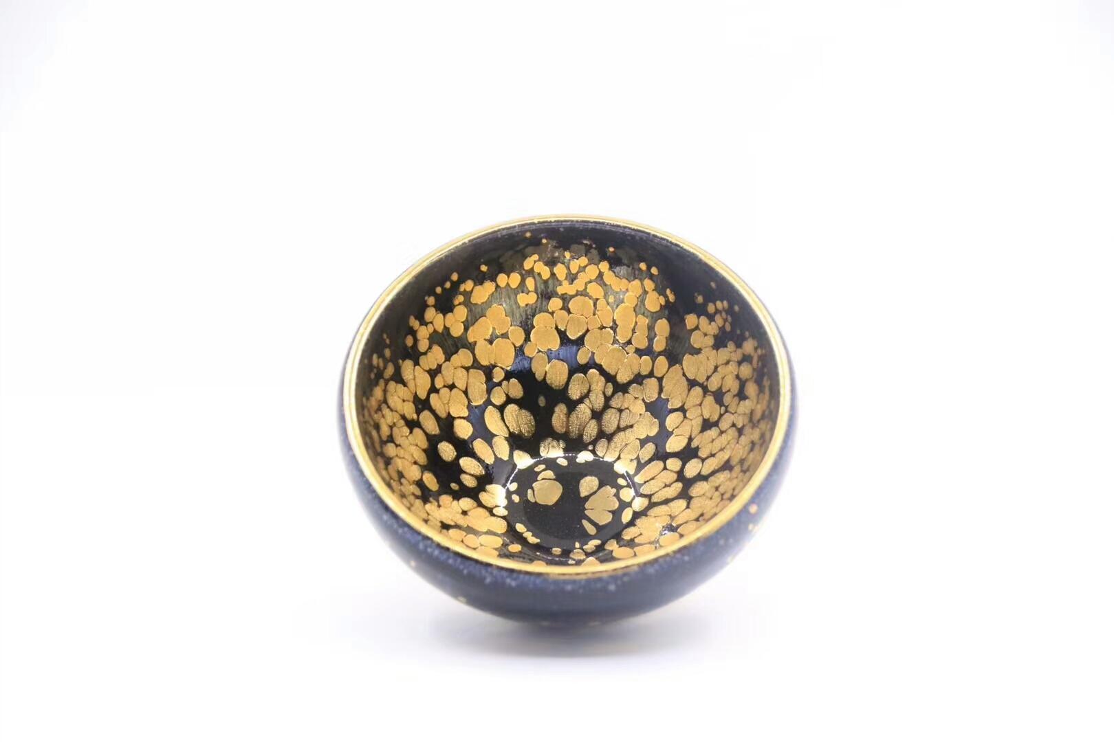 李盞造器 —— 始終如一  李昌海老師  金油滴 純金打造