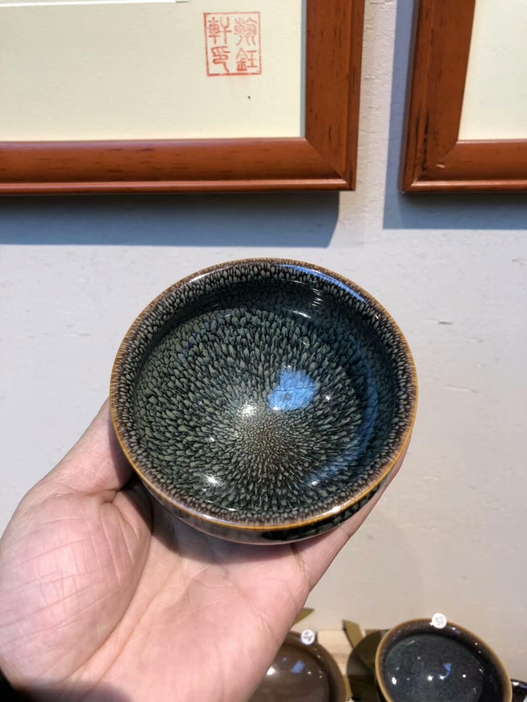 星盞 鷓鴣斑 【規(guī)格】9x 5cm 范澤鋒制