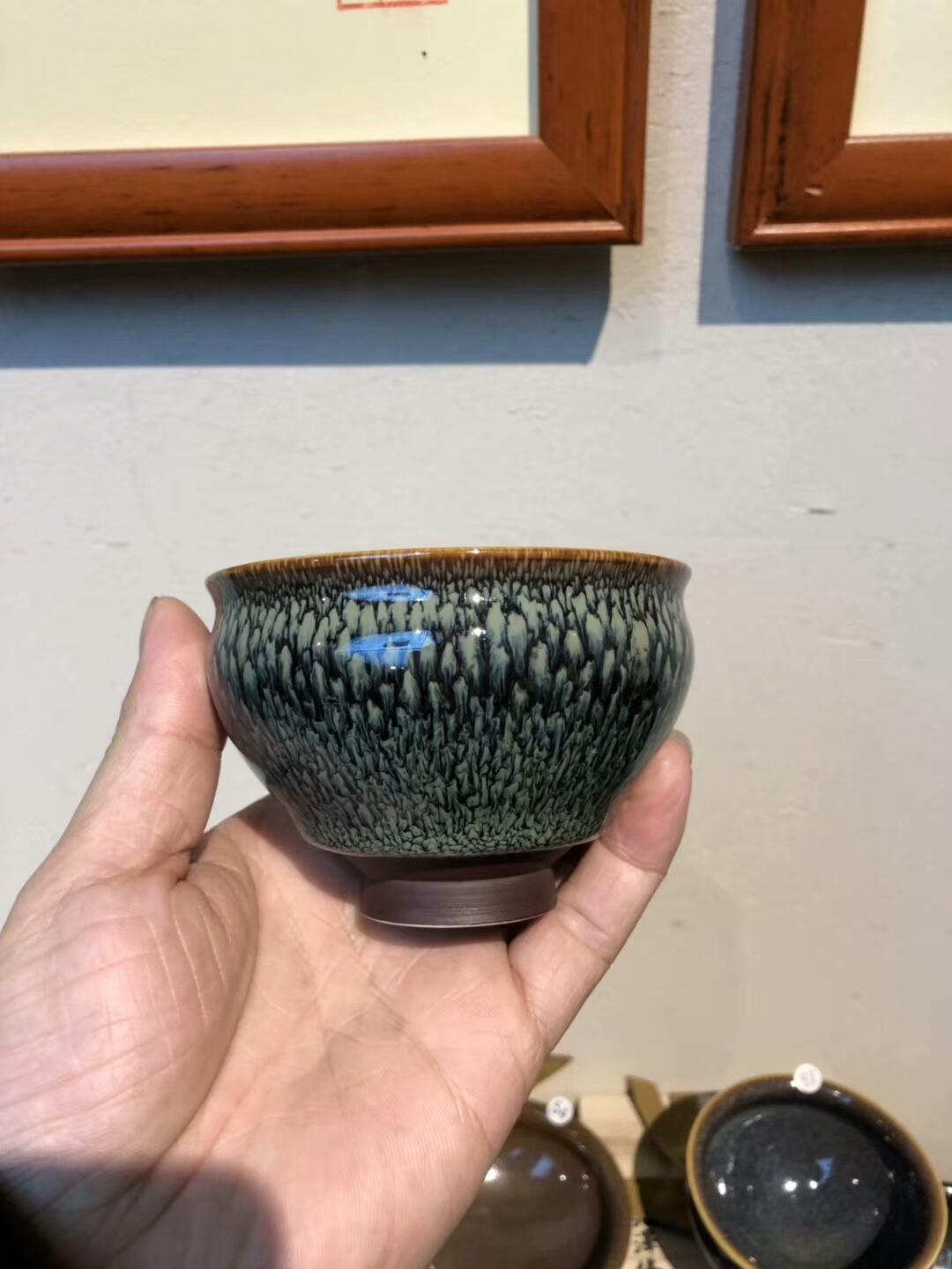 星盞 鷓鴣斑 【規(guī)格】9x 5cm 范澤鋒制