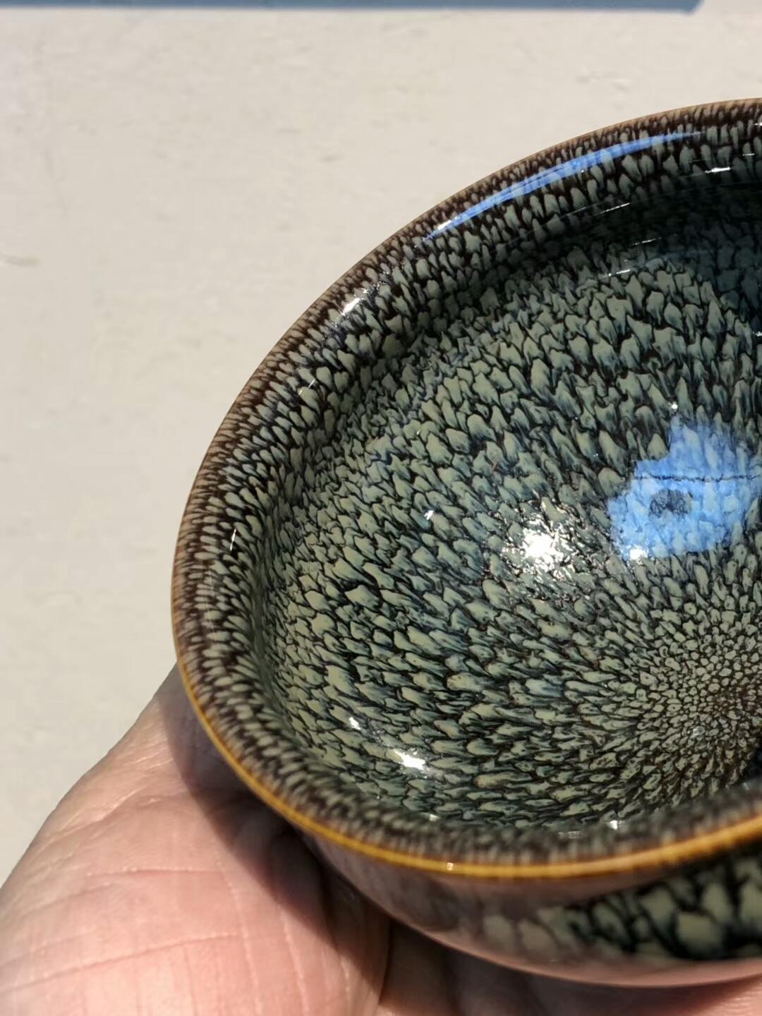 星盞 鷓鴣斑 【規(guī)格】9x 5cm 范澤鋒制