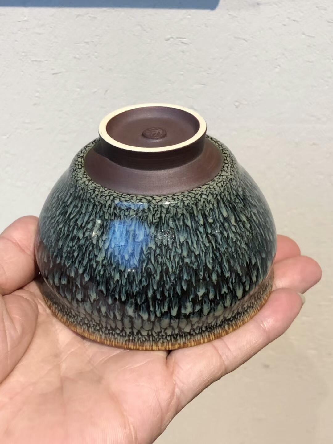 星盞 鷓鴣斑 【規(guī)格】9x 5cm 范澤鋒制