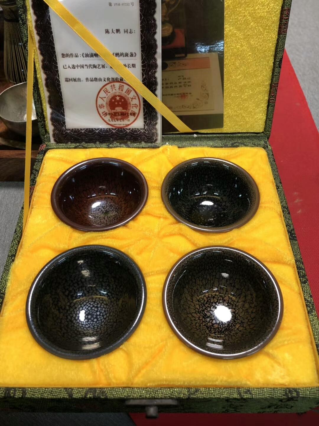 絕版  4色杯 陳大鵬老師作品