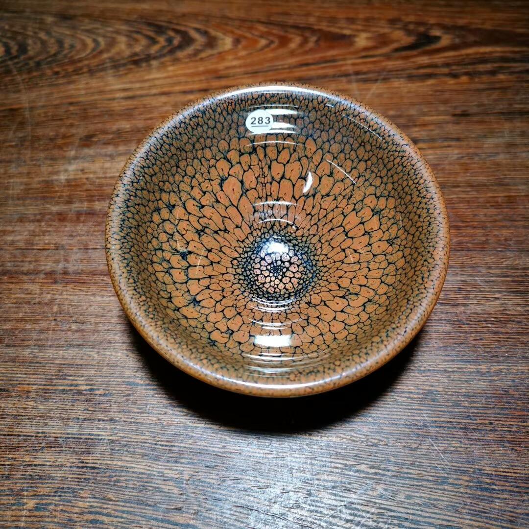 國家級大師～陳大鵬，代表作，鷓鴣斑，口徑9高4.6，收藏級！