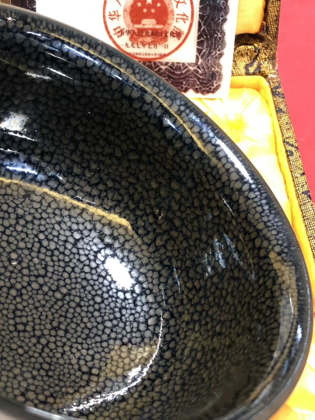 珍藏版 紀(jì)念品  （大缽型）口徑：12.6高：8  陳大鵬老師作品