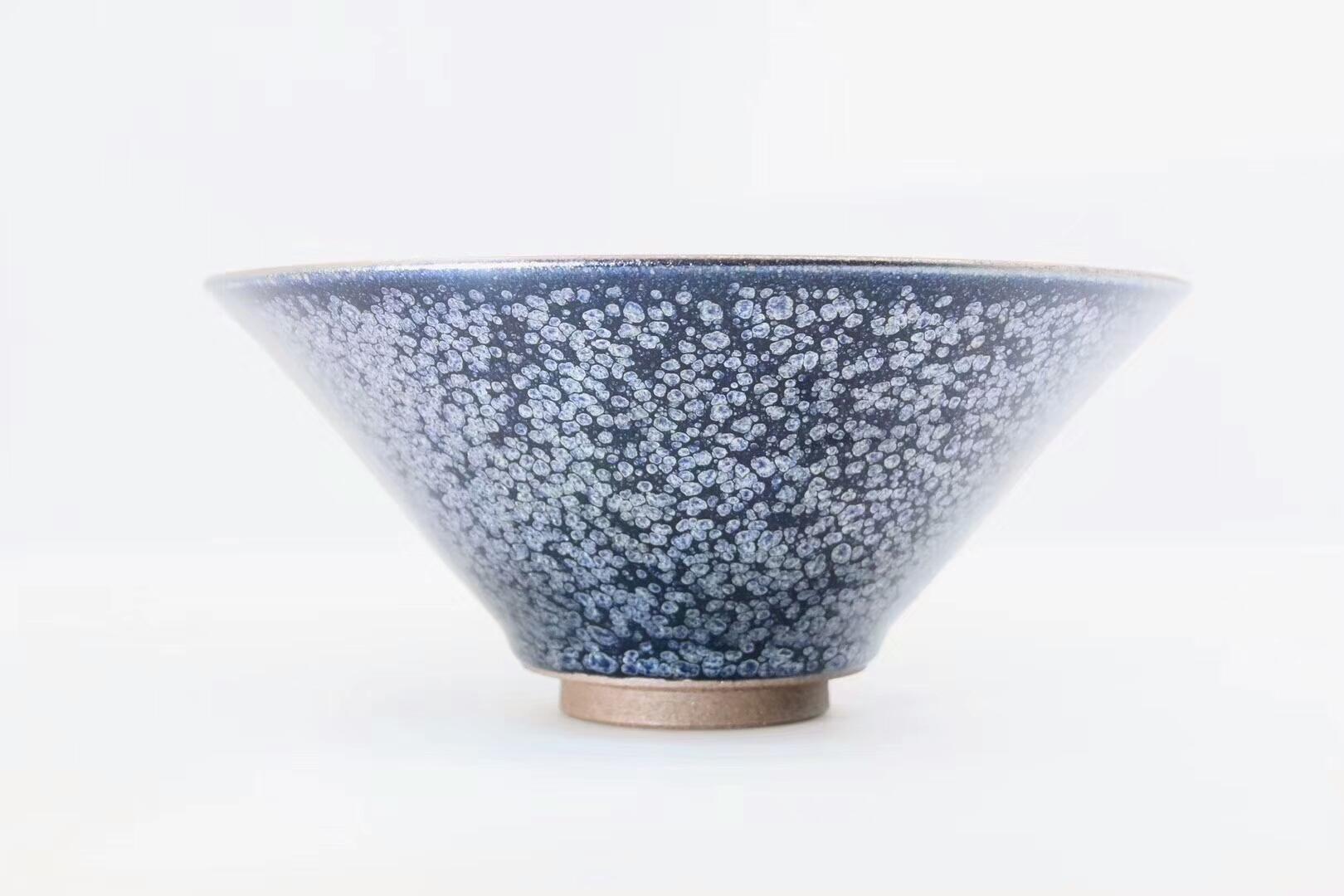 大器 踏雪歸來(lái) 收藏品 斗笠型 口徑：21高：10 李昌海老師作品