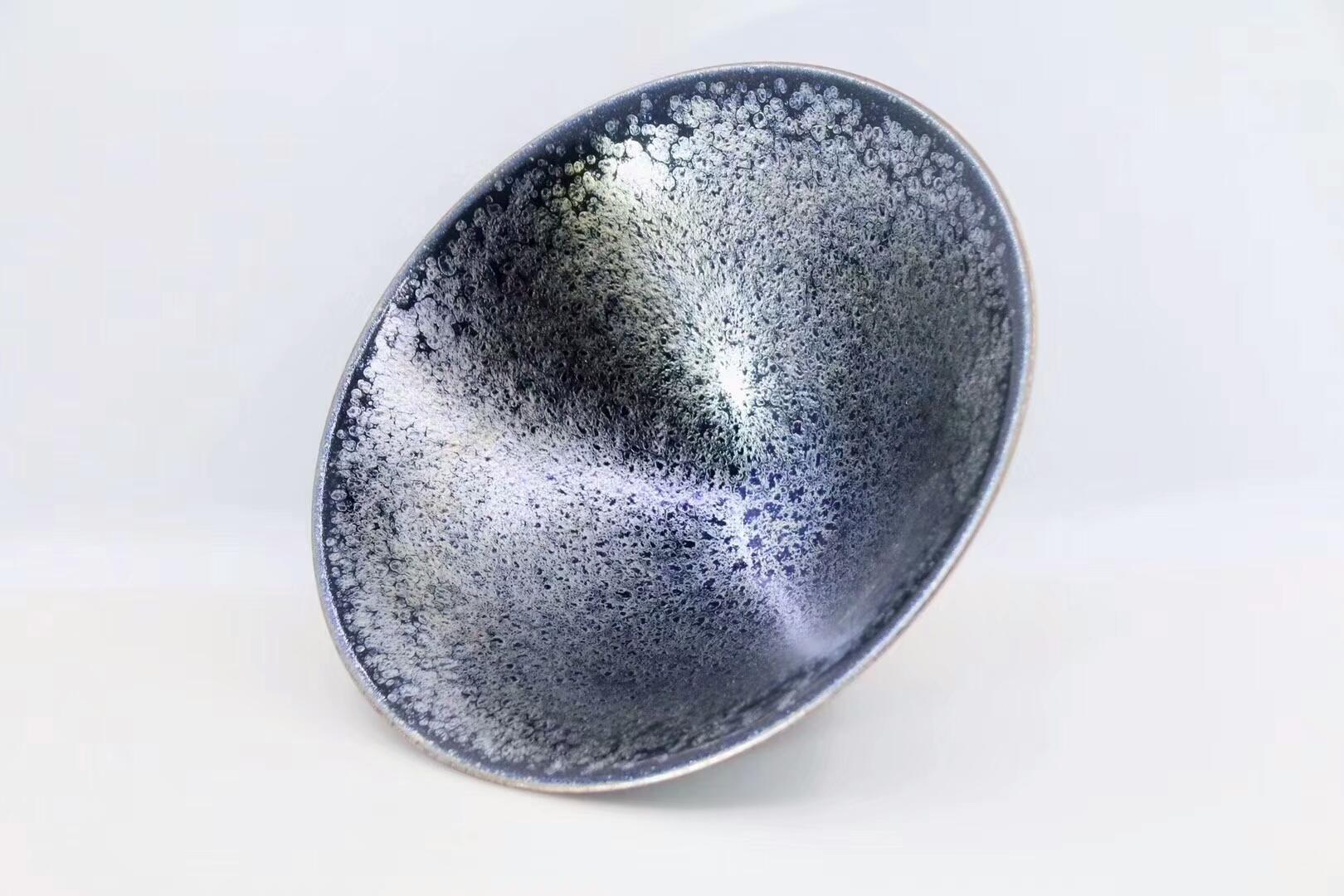 大器 踏雪歸來(lái) 收藏品 斗笠型 口徑：21高：10 李昌海老師作品