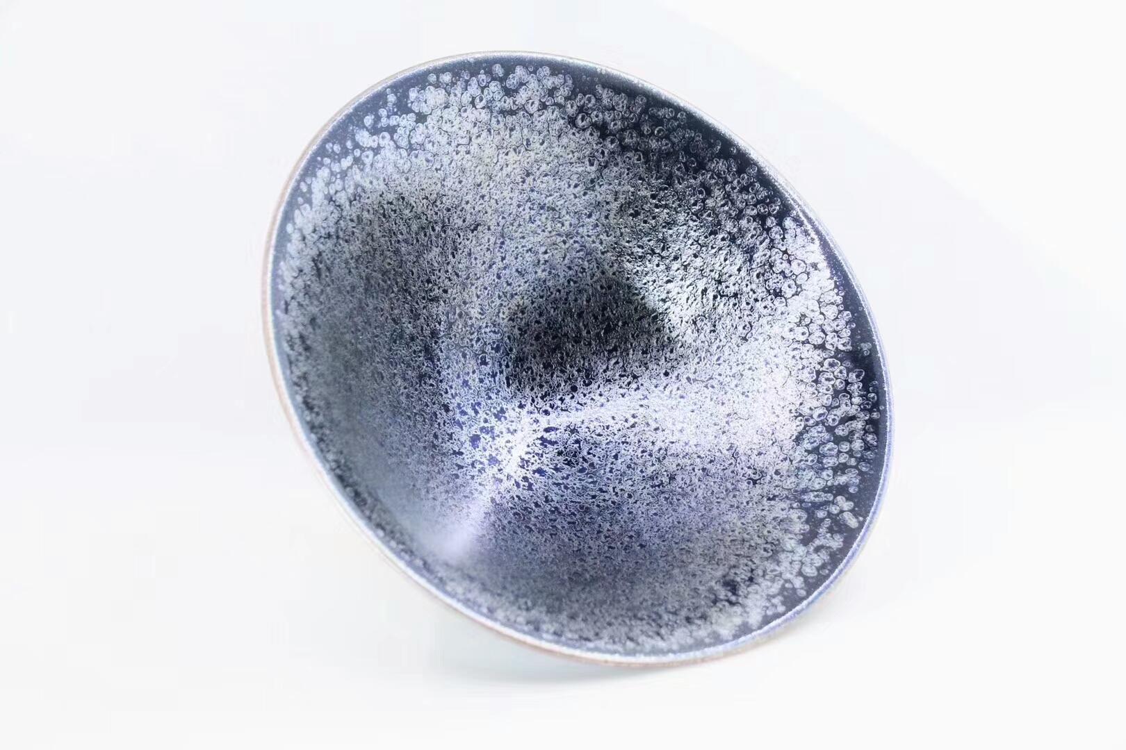 大器 踏雪歸來(lái) 收藏品 斗笠型 口徑：21高：10 李昌海老師作品