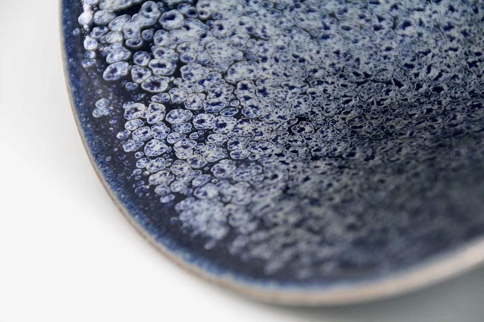 大器 踏雪歸來(lái) 收藏品 斗笠型 口徑：21高：10 李昌海老師作品