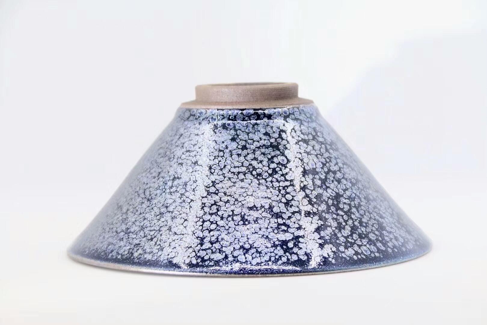 大器 踏雪歸來(lái) 收藏品 斗笠型 口徑：21高：10 李昌海老師作品