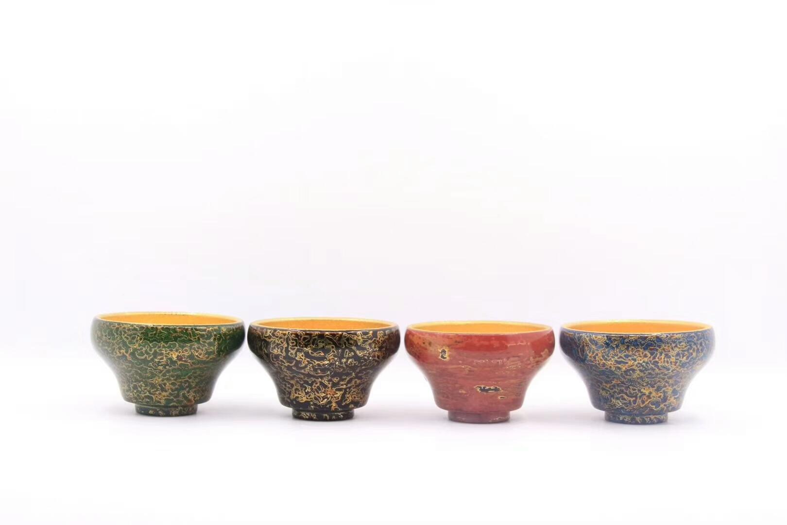 高邵雄老師 大漆金杯