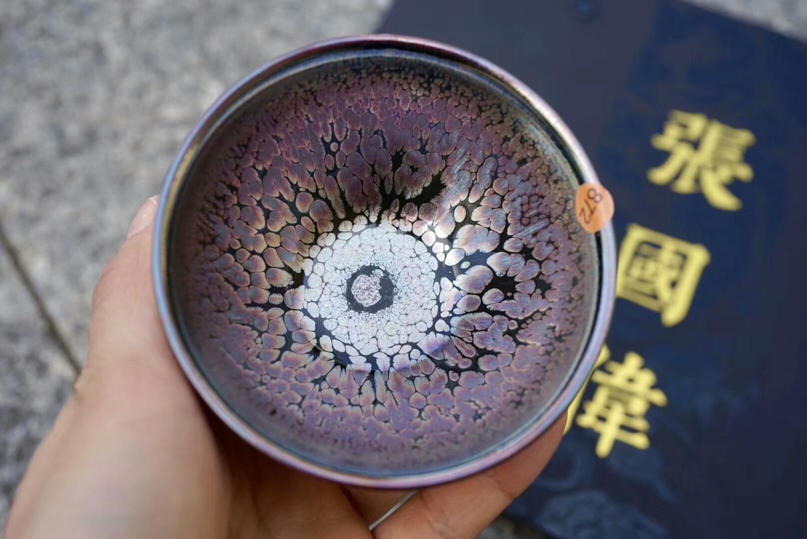 【惜蕊.張國偉作品】張國偉  束口器型，口徑9.0厘米，高6.0厘米。