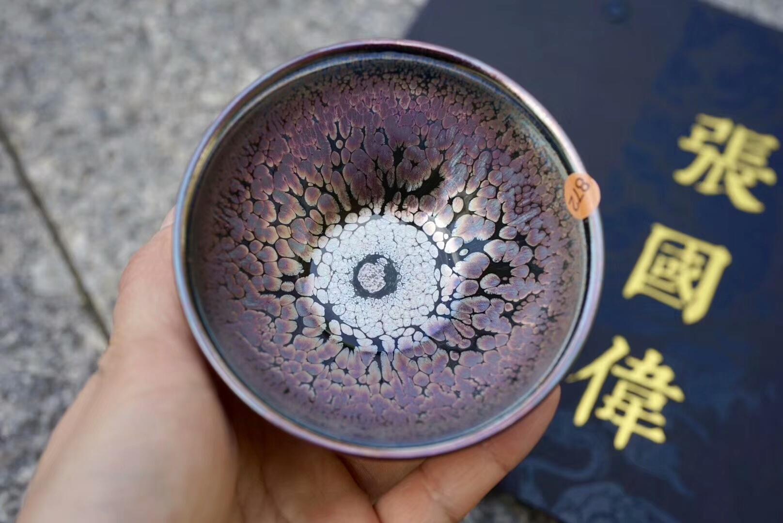 【惜蕊.張國偉作品】張國偉  束口器型，口徑9.0厘米，高6.0厘米。