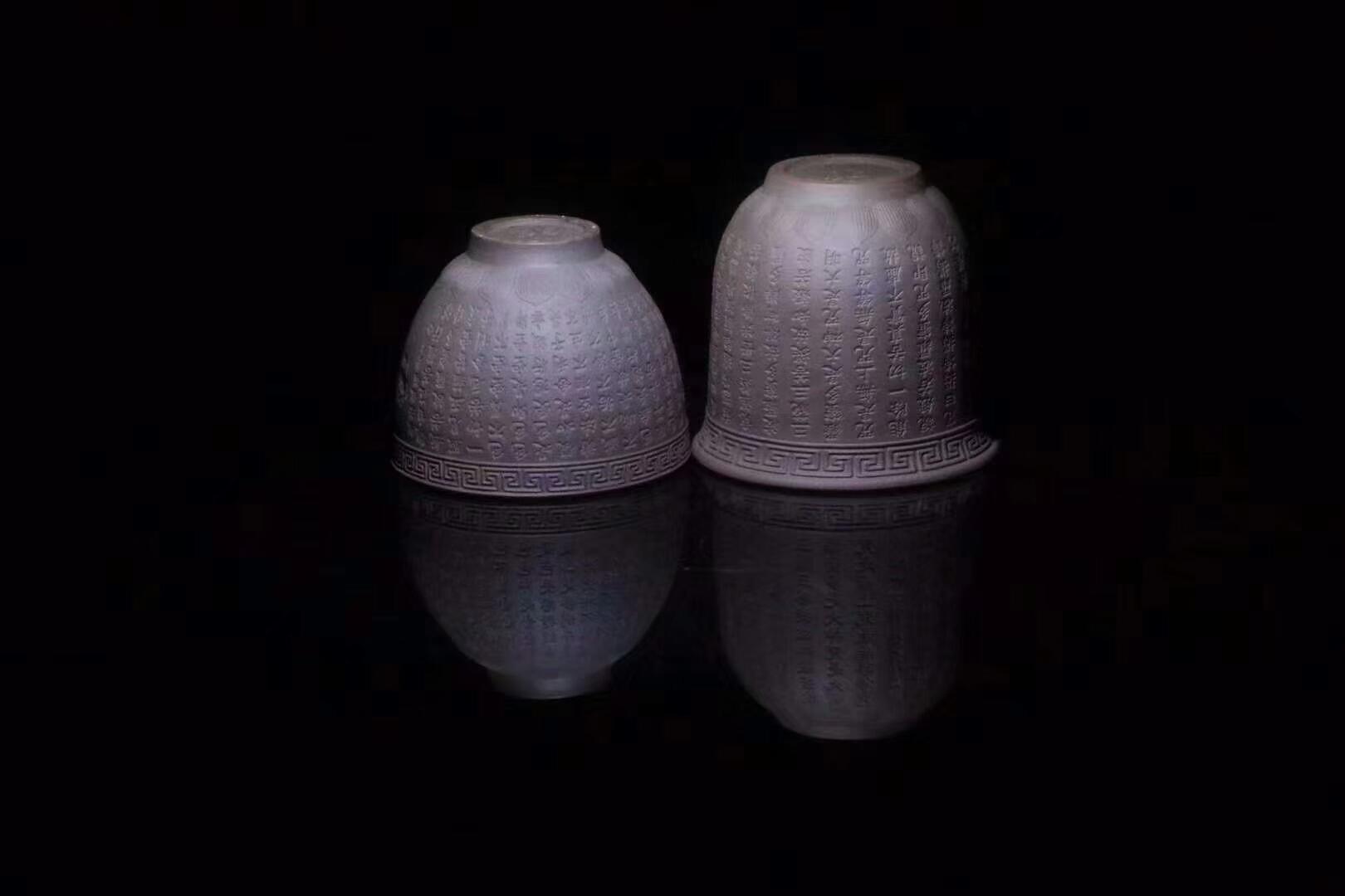 張家華老師 心經(jīng)杯雙釉色