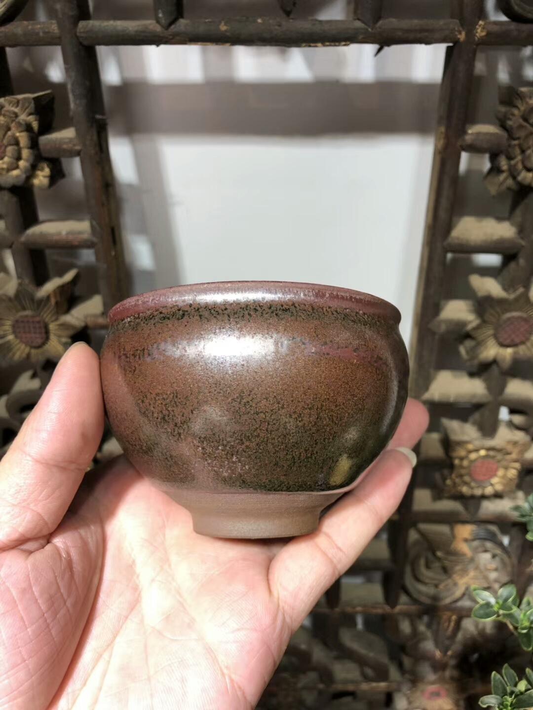 李盞工坊  助理工藝美術(shù)師 李昌海老師 傳統(tǒng)草木灰釉 龍窯柴燒