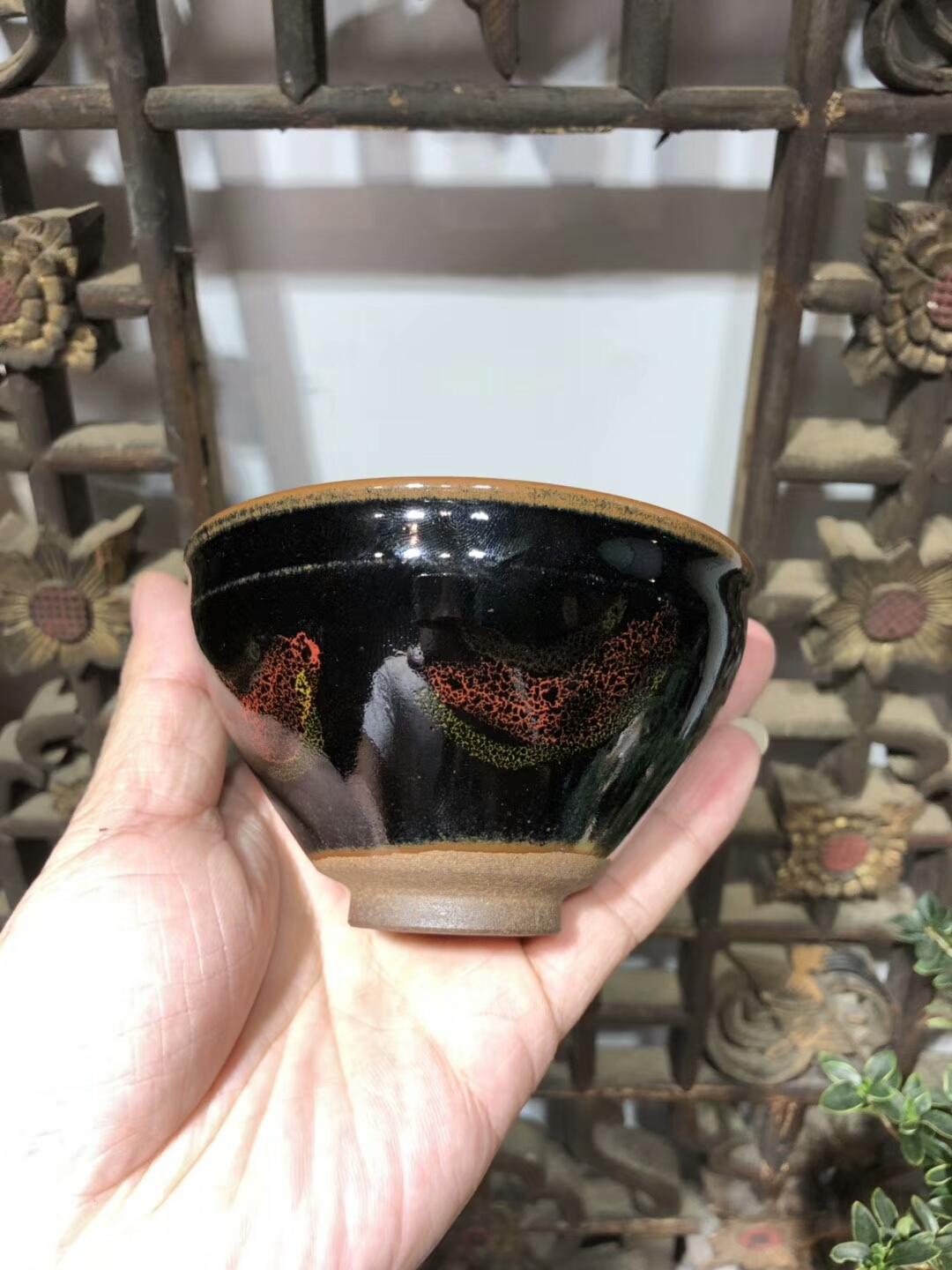 非遺傳承人 盧國偉  獲獎作品【曜變珍珠斑】（蝴蝶珍珠）