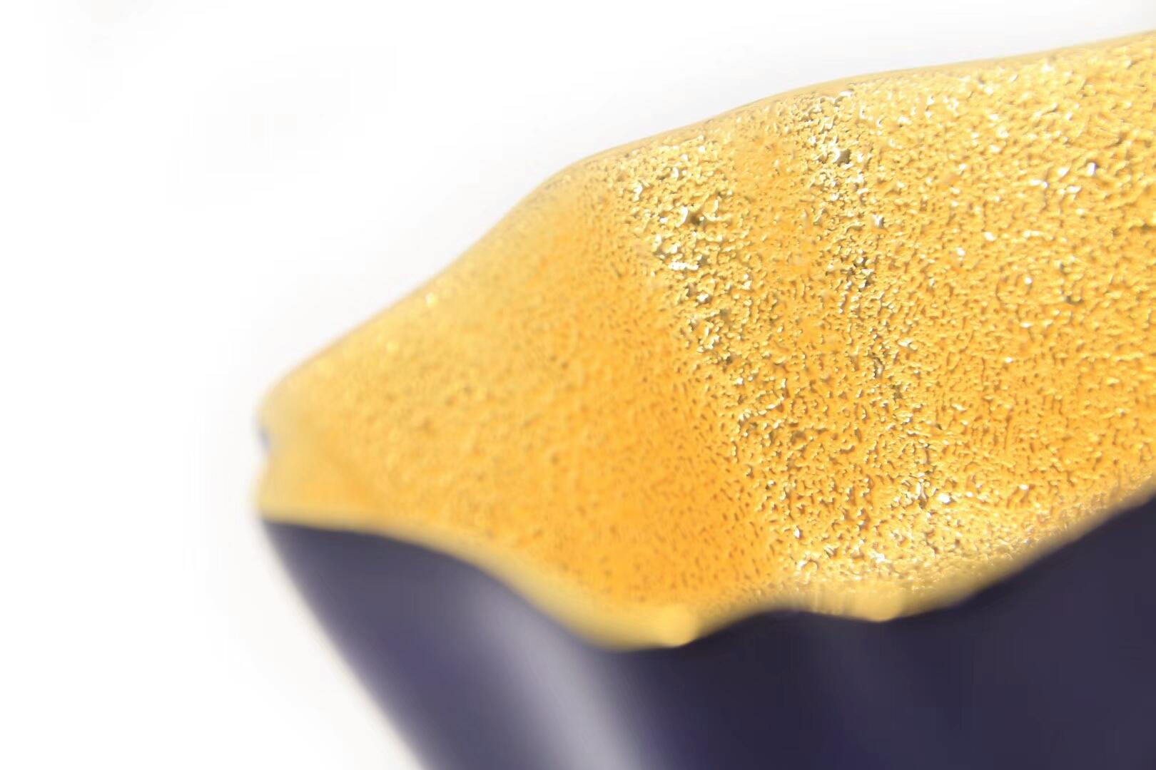 李盞工坊 李昌海老師  金杯系列 作品 新品來(lái)襲【寶相-花口鎏金盞】（寶蓮 多寶 花口瑬金盞）