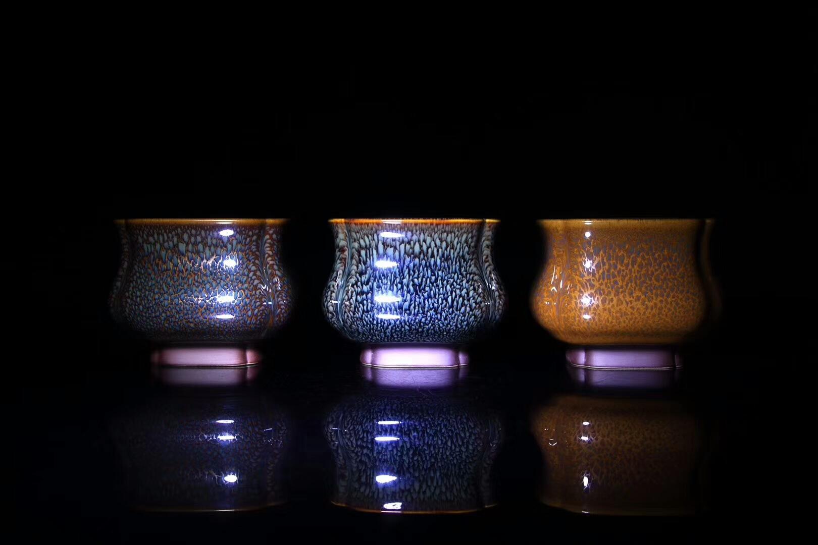 范澤鋒老師  作品：【四方樽】口徑：8.1cm*6.7cm