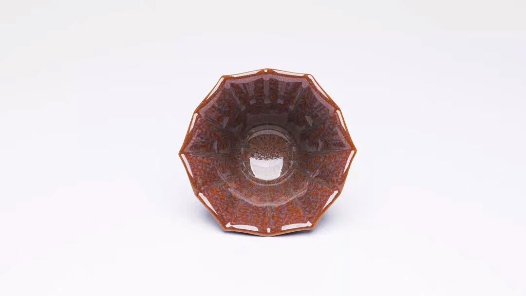 國(guó)家級(jí)研究員高級(jí)工藝美術(shù)師作者：范澤鋒老師  作品：【十二文殊】紫砂胎口徑：10cm*6.3cm