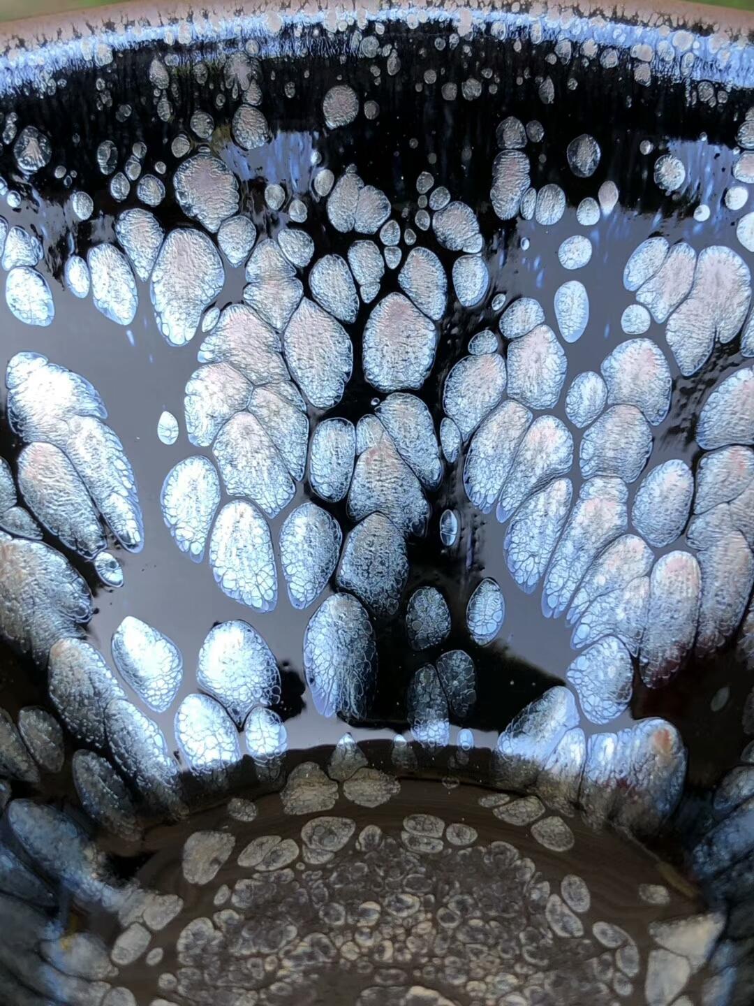 李盞工坊 首選品牌 助理工藝美術(shù)師 李昌海老師 新品（黑玫瑰 鷓鴣斑） 口徑：9高：6