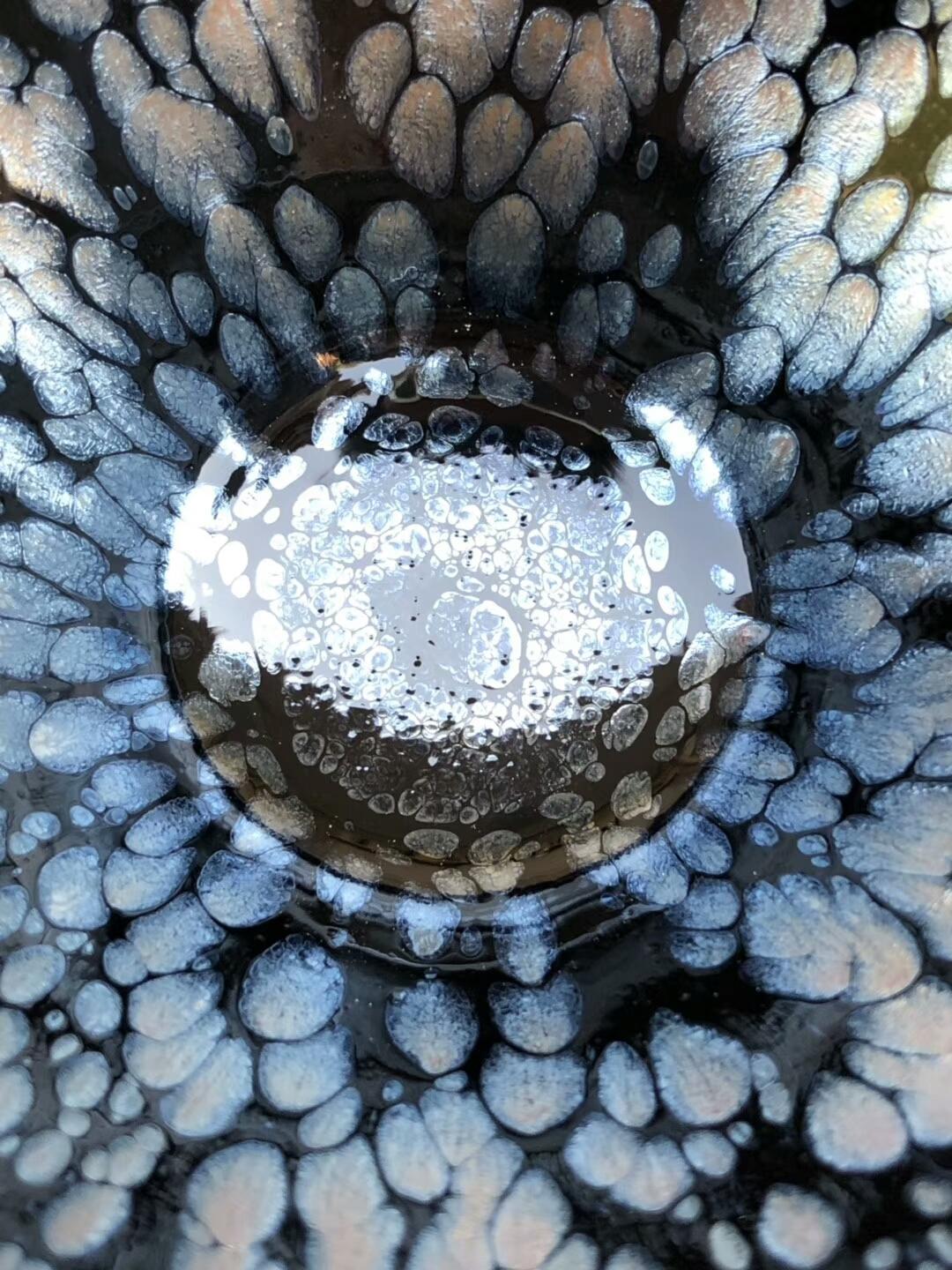 李盞工坊 首選品牌 助理工藝美術(shù)師 李昌海老師 新品（黑玫瑰 鷓鴣斑） 口徑：9高：6