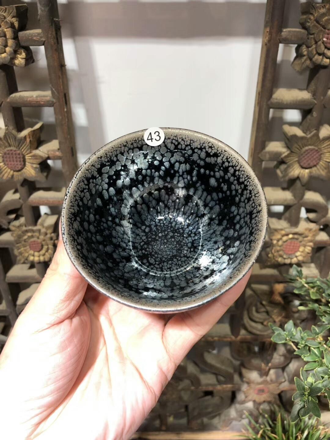 蔡炳盛老師省級工藝師  新品 傳統(tǒng)油滴束口型 口徑：9/6