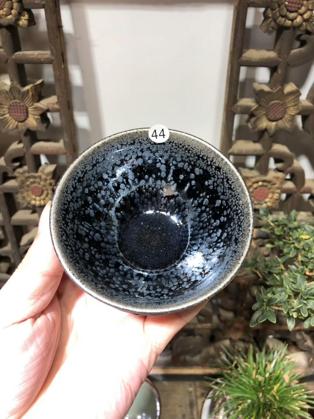 蔡炳盛老師省級工藝師  新品 傳統(tǒng)油滴束口型 口徑：9/6