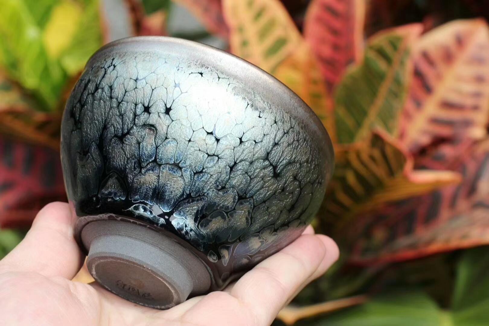 徐國(guó)清  雀翎 口徑:9.0  高:6.5