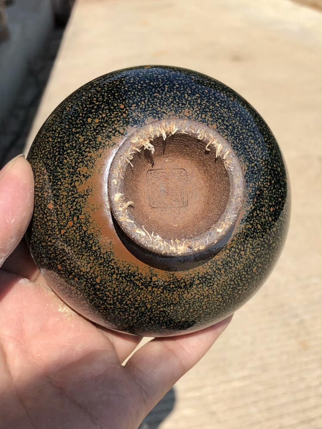 一次上釉，一次燒成，器型之美，匠心獨(dú)具 ——李遠(yuǎn)興 【滿天星】柴燒油滴