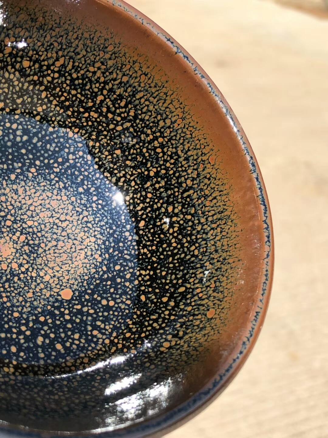 一次上釉，一次燒成，器型之美，匠心獨(dú)具 ——李遠(yuǎn)興 【滿天星】柴燒油滴