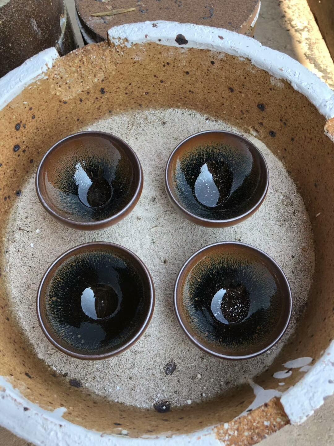 李盞工坊    龍窯柴燒    李遠興老師    精品    柴燒   復古油滴鷓鴣斑