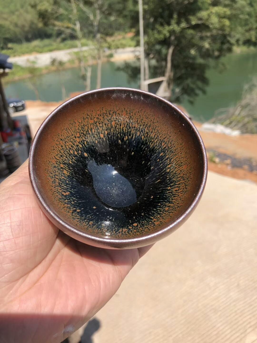 李盞工坊    龍窯柴燒    李遠興老師    精品    柴燒   復古油滴鷓鴣斑