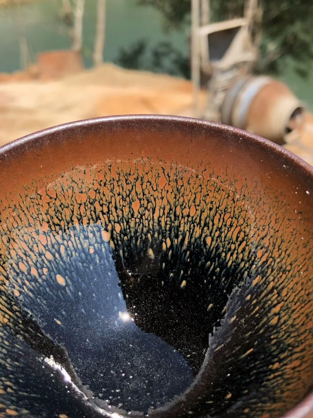 李盞工坊    龍窯柴燒    李遠興老師    精品    柴燒   復古油滴鷓鴣斑