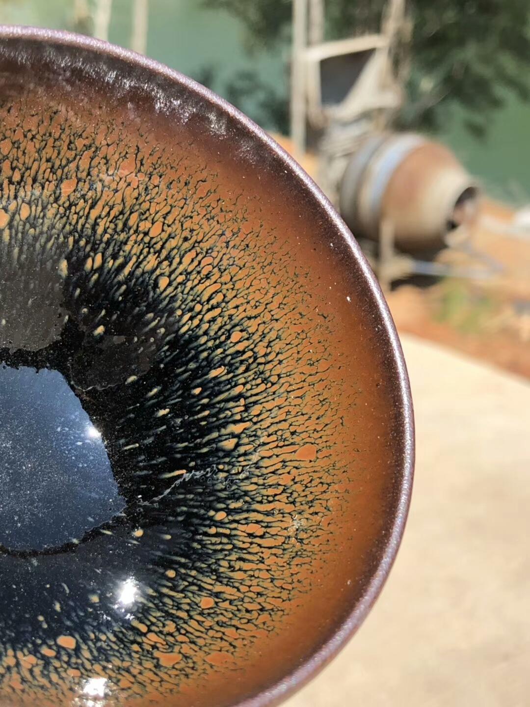 李盞工坊    龍窯柴燒    李遠興老師    精品    柴燒   復古油滴鷓鴣斑